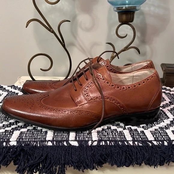 Stacy Adams Wingtip Shoes - Picture 3 of 10